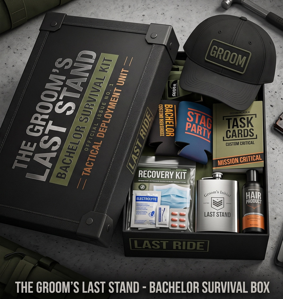 The Groom's Last Stand - Bachelor Survival Box